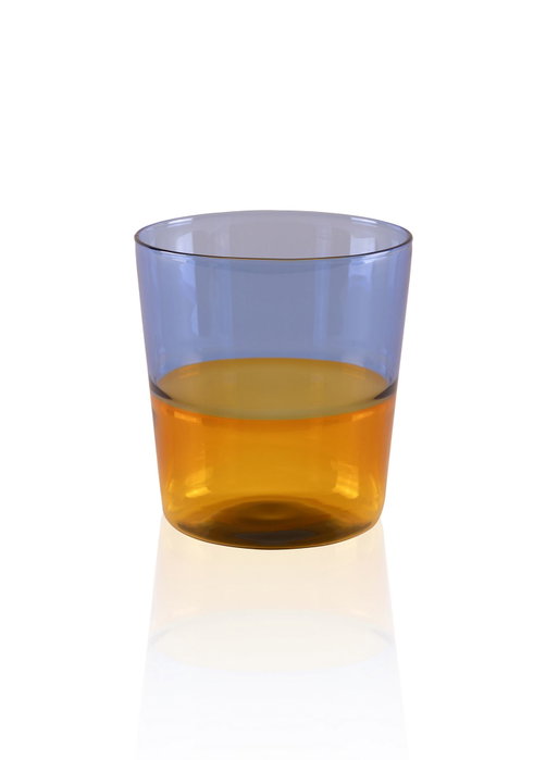 Hermia Vaso Azul de Vidrio 320 ml